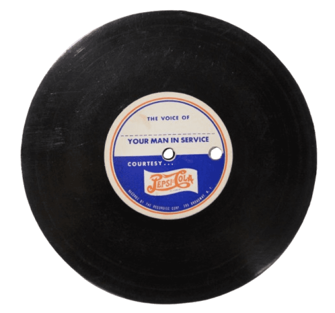 DISQUE PEPSI-COLA PERSONNEL MILITAIRE 