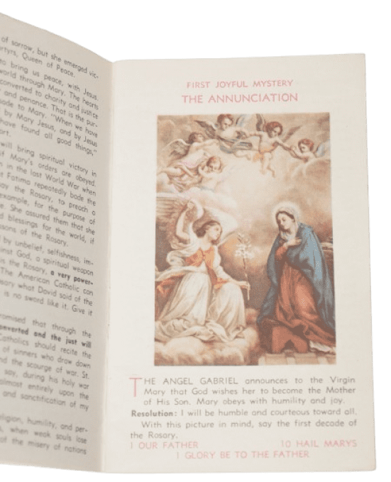 LIVRET RELIGIEUX ROSARY CRUSADE 1943