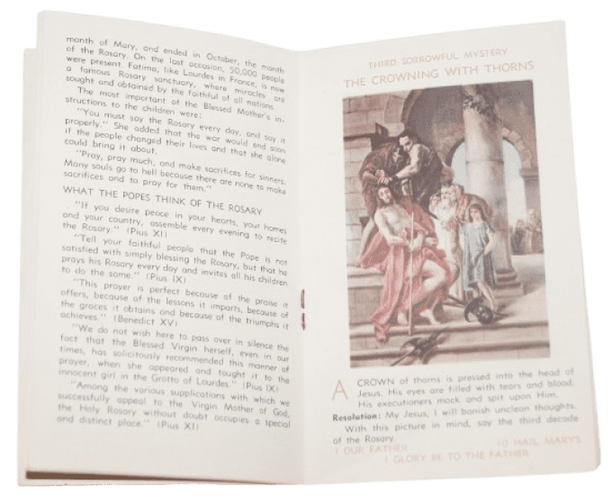 LIVRET RELIGIEUX ROSARY CRUSADE 1943