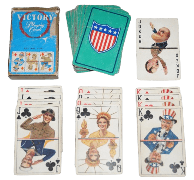 JEU DE CARTES VICTORY CARICATURES 