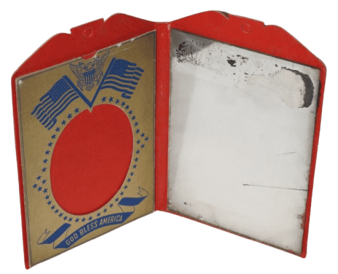 MIROIR PORTE PHOTO VICTORY US ARMY