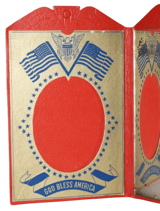 MIROIR PORTE PHOTO VICTORY US ARMY
