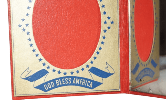 MIROIR PORTE PHOTO VICTORY US ARMY