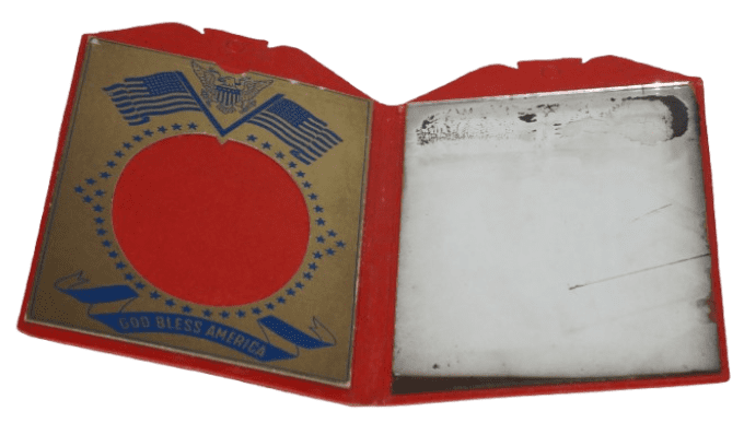 MIROIR PORTE PHOTO VICTORY US ARMY