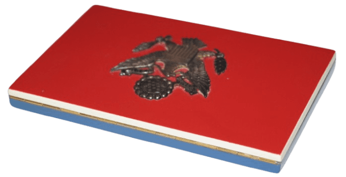 BOITE A CIGARETTES EVANS US ARMY