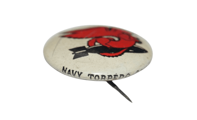 BADGE KELLOGG'S NAVY TORPEDO SQUADRON 