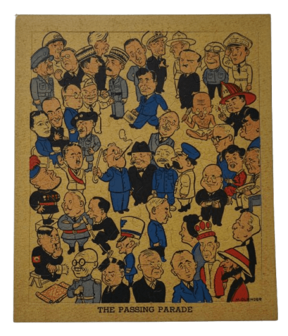 JEU PUZZLE PACK PERSONNEL MILITAIRE 1943 