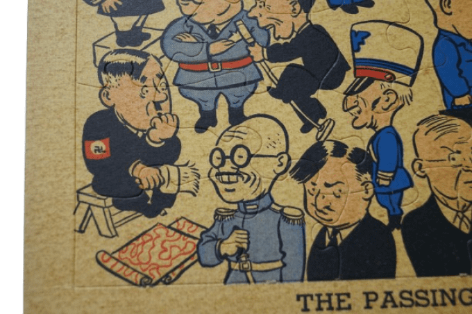 JEU PUZZLE PACK PERSONNEL MILITAIRE 1943 