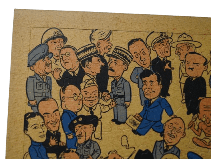 JEU PUZZLE PACK PERSONNEL MILITAIRE 1943 