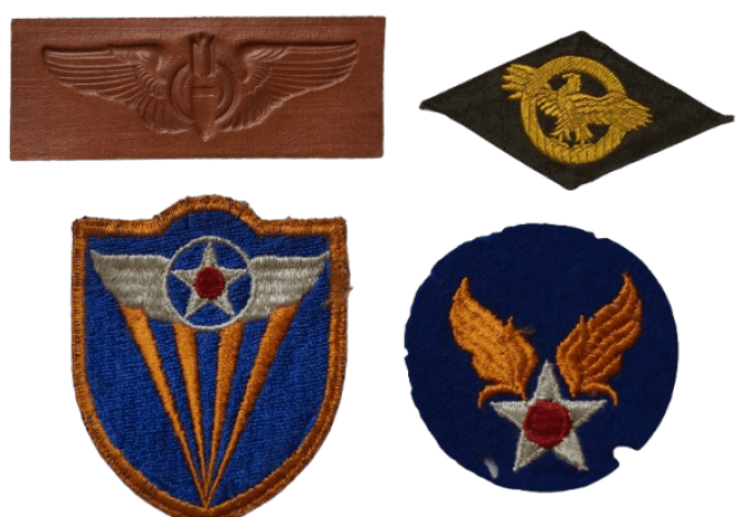 GROUPING 2DN LT PAUL COURNOYER PILOTE USAAF