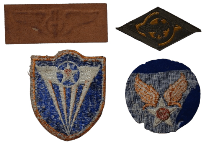 GROUPING 2DN LT PAUL COURNOYER PILOTE USAAF