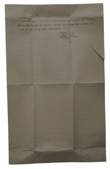 LETTRE 5 JUIN 1944 ANGLETERRE CAPT ST. JOHN WADDELL