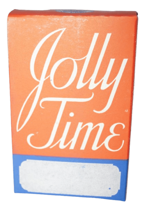 BOITE DE POP-CORN JOLLY TIME 1939