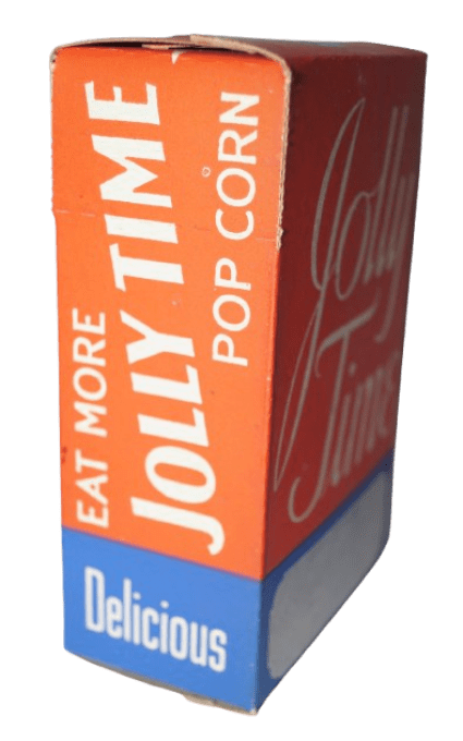 BOITE DE POP-CORN JOLLY TIME 1939