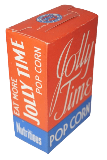 BOITE DE POP-CORN JOLLY TIME 1939