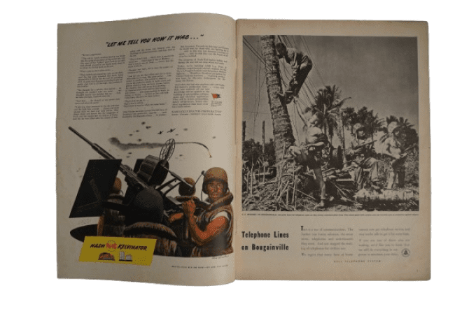 LIFE MAGAZINE 3 JUILLET 1944 CARENTAN NORMANDIE