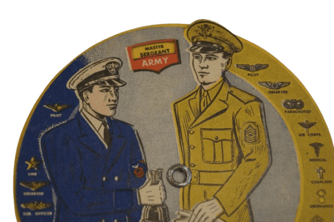 GUIDE DE RECONNAISSANCE INSIGNES ARMY NAVY 1942  