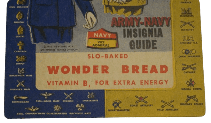 GUIDE DE RECONNAISSANCE INSIGNES ARMY NAVY 1942  