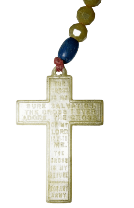 CHAPELET PHOSPHORESCENT US ARMY  