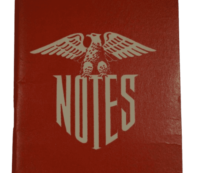 CARNET COCA COLA US ARMY 1943