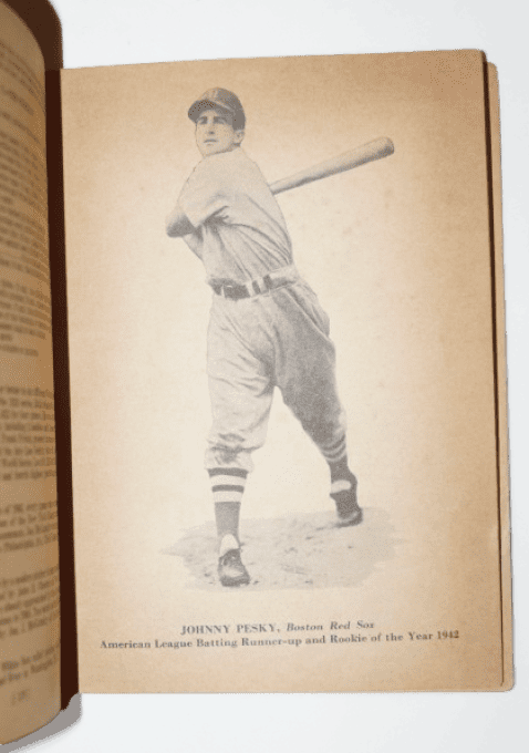 GUIDE BASEBALL MAJOR LEAGUE 1943 NOMINATIF 