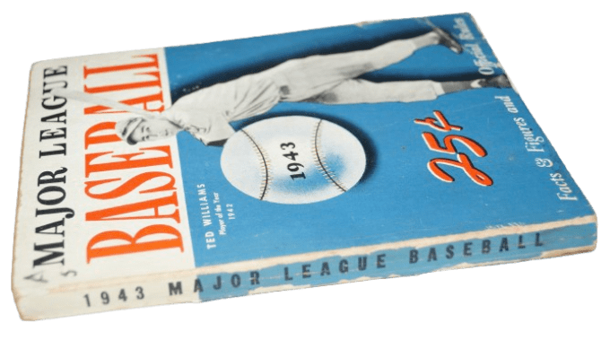 GUIDE BASEBALL MAJOR LEAGUE 1943 NOMINATIF 