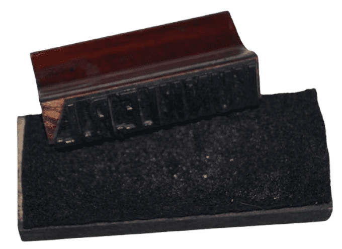 KIT DE MARQUAGE LAUNDRY NUMBER R.L. KUNKLE