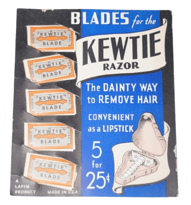 PRESENTOIR LAMES DE RASOIR KEWTIE 