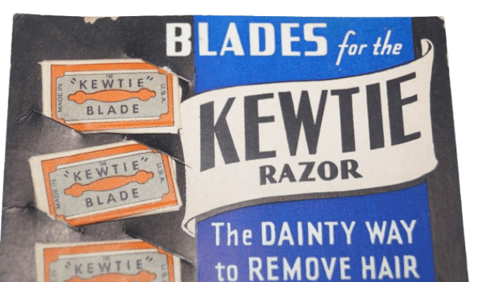 PRESENTOIR LAMES DE RASOIR KEWTIE 