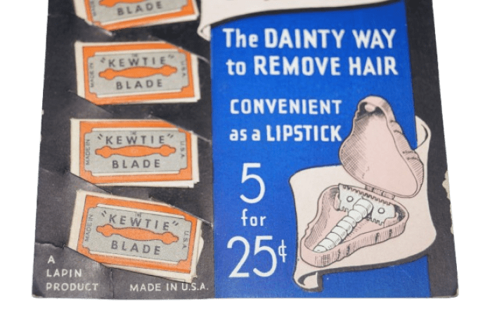 PRESENTOIR LAMES DE RASOIR KEWTIE 