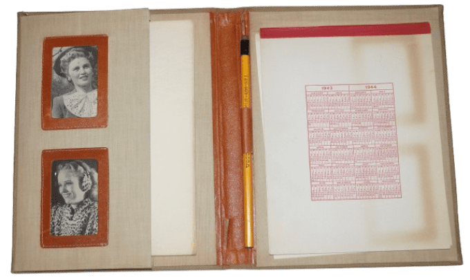 KIT CORRESPONDANCE US ARMY 1943