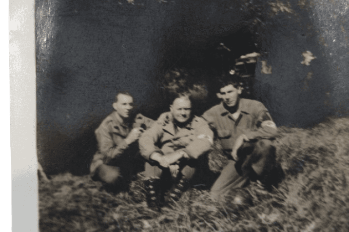 LETTRE SGT PERRY 459TH AAA BN MEDICAL DETACHMENT - ST LO NORMANDIE