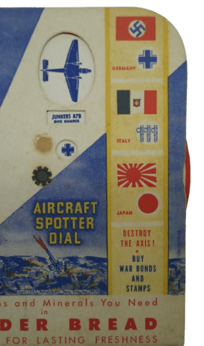 GUIDE DE RECONNAISSANCE AVIONS 1943 BUY WAR BONDS