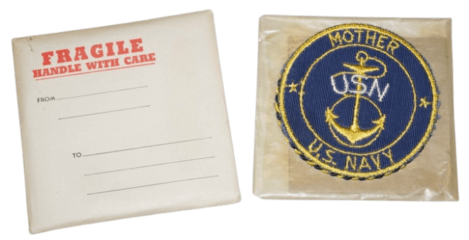 MIROIR DE POCHE US NAVY MOTHER 