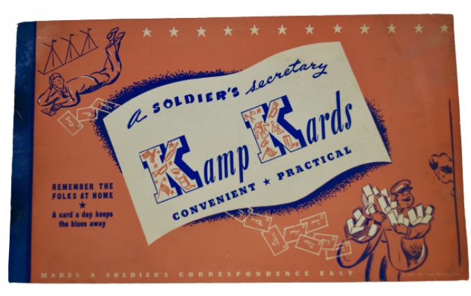 KIT CARTES POSTALES "KAMP KARDS" 1942