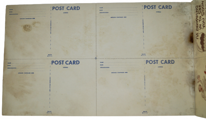 KIT CARTES POSTALES "KAMP KARDS" 1942