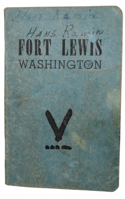 LIVRET FORT LEWIS 1944 PVT RAMIN