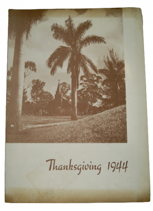 MENU THANKSGIVING 64th ENGINEER Bn 1944