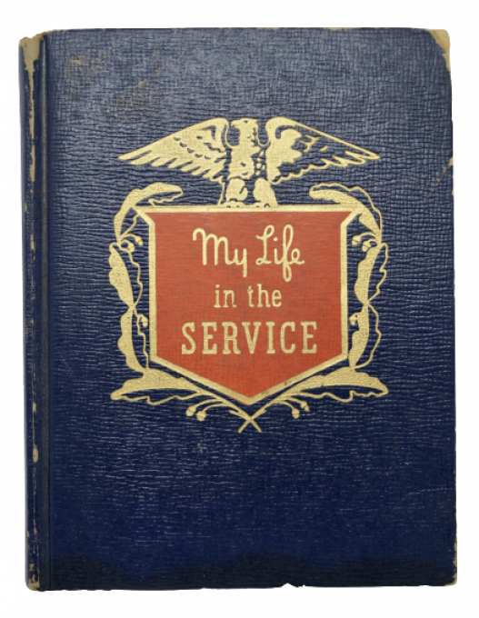 LIVRET "MY LIFE IN THE SERVICE" IDENTIFIE