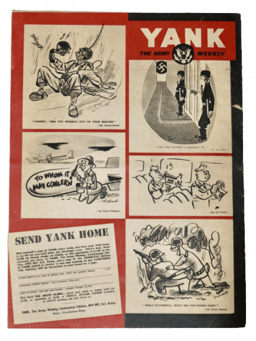 YANK MAGAZINE 29 AVRIL 1945 PARIS