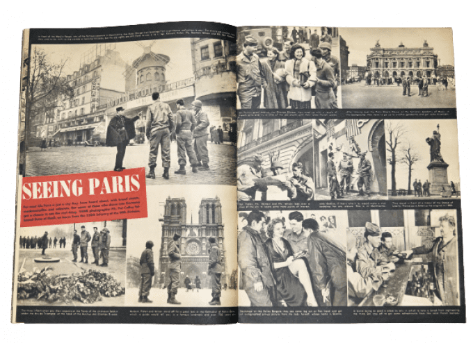 YANK MAGAZINE 29 AVRIL 1945 PARIS