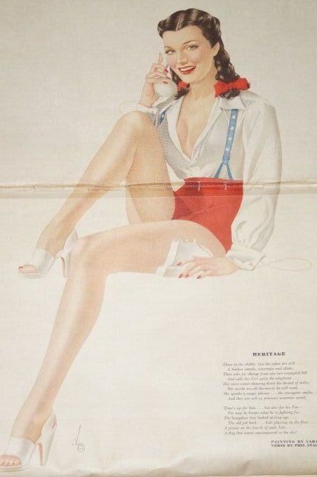 MAGAZINE ESQUIRE JUILLET 1942 PIN-UP