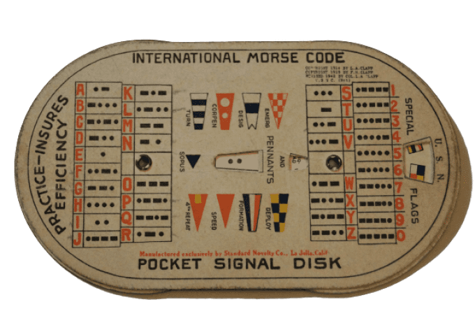 GUIDE POCKET SIGNAL DISK 1942 NOMINATIF