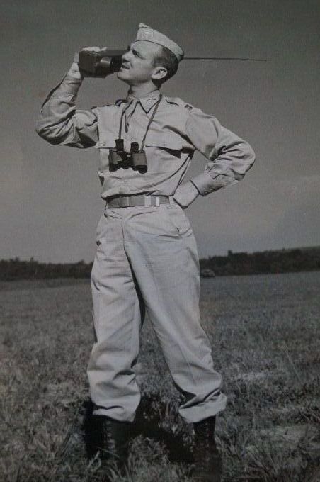 PHOTO PARACHUTISTE CAPT TAYLOR FT BENNING 1942 