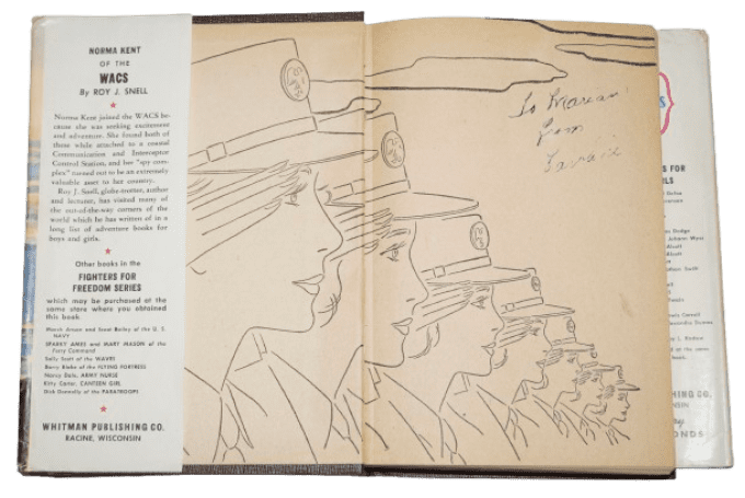 LIVRE NORMA KENT WACS 1943 BUY WAR BONDS